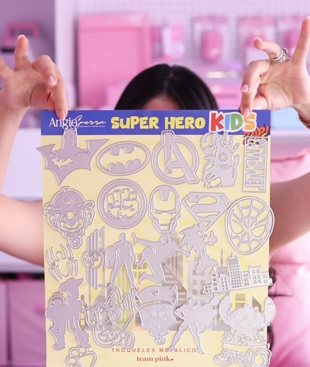 Super Hero Kids Die Set