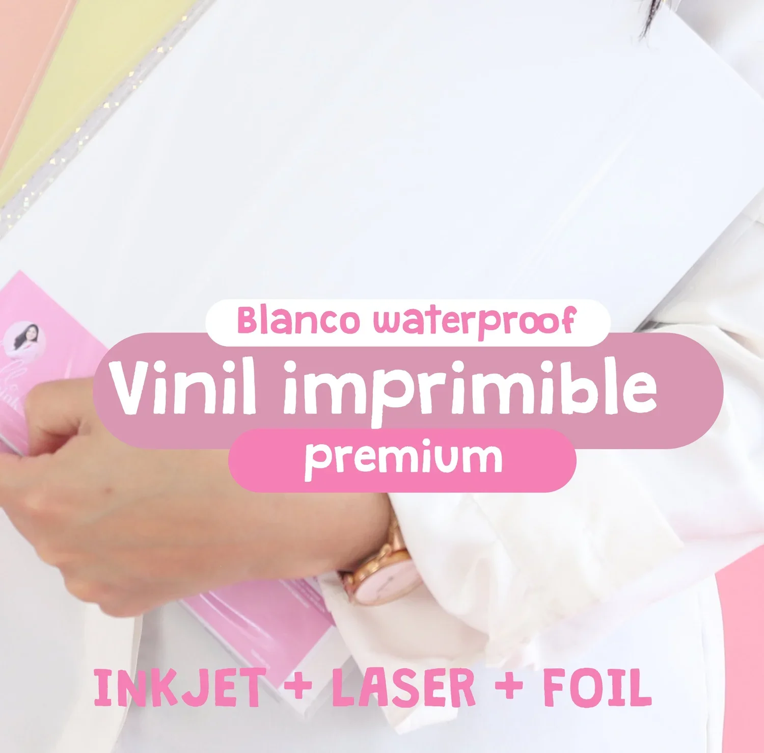Premium White Printable Vinyl