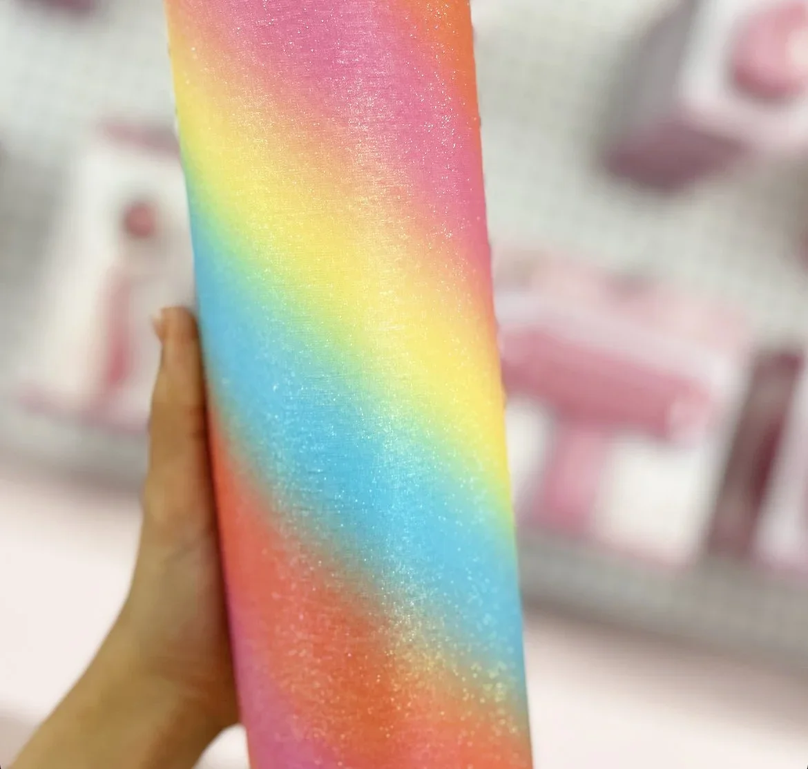 Sunshine Glitter Adhesive Vinyl