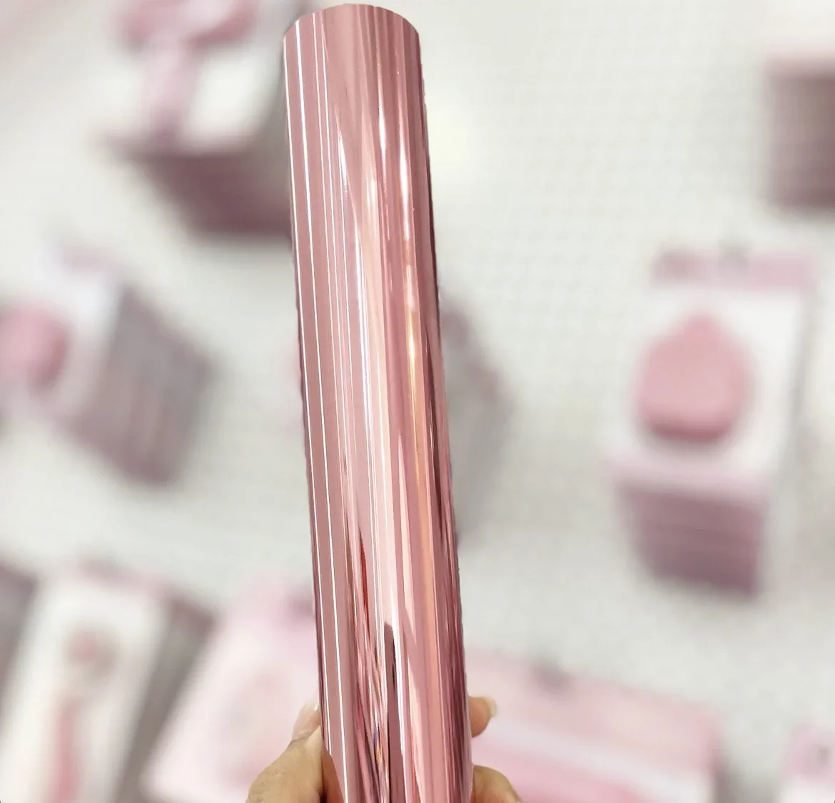 Rose Gold Mirror Adhesive Vinyl