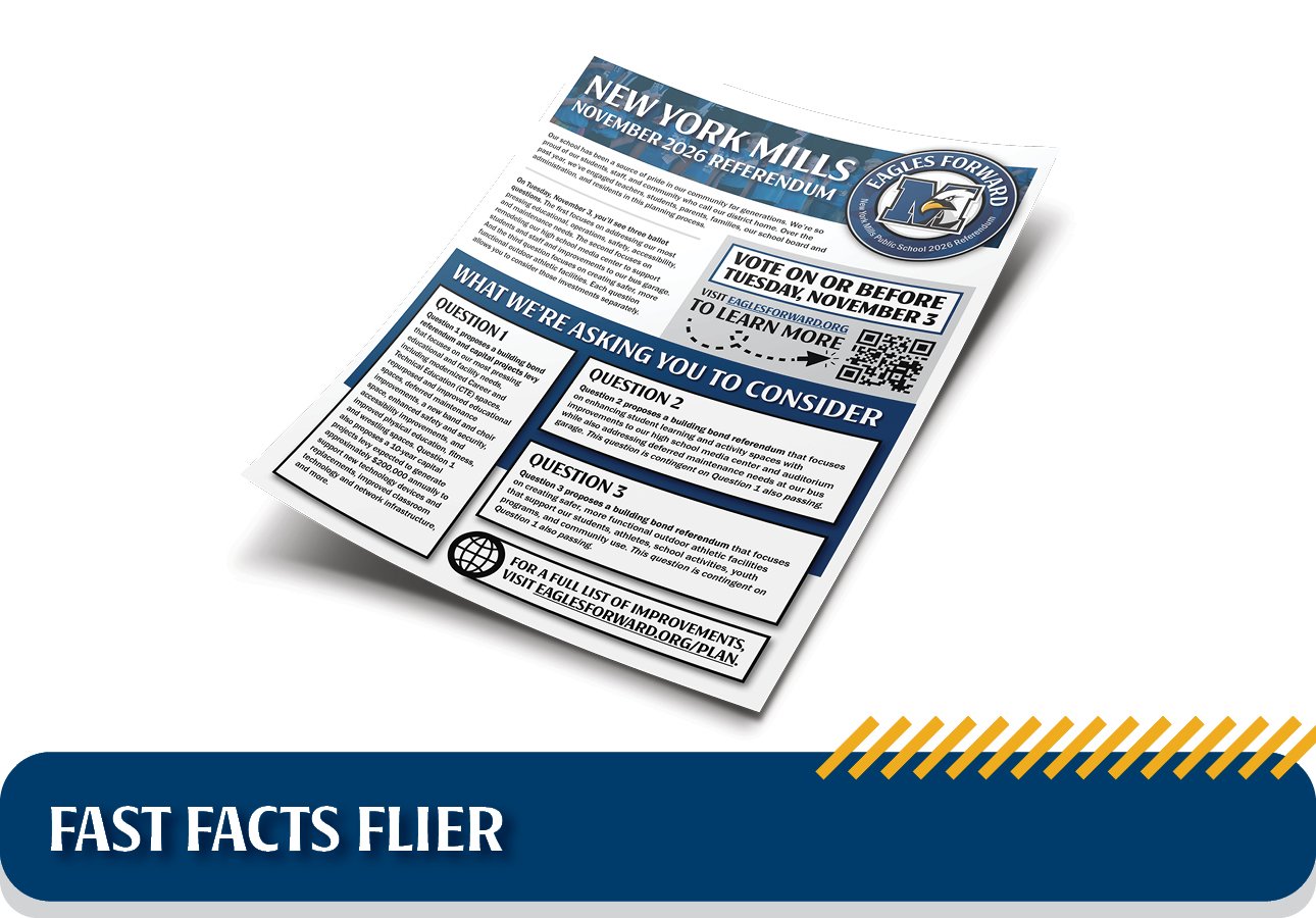 New York Mills Public Schools November 2026 Referendum - Fast Facts Flier