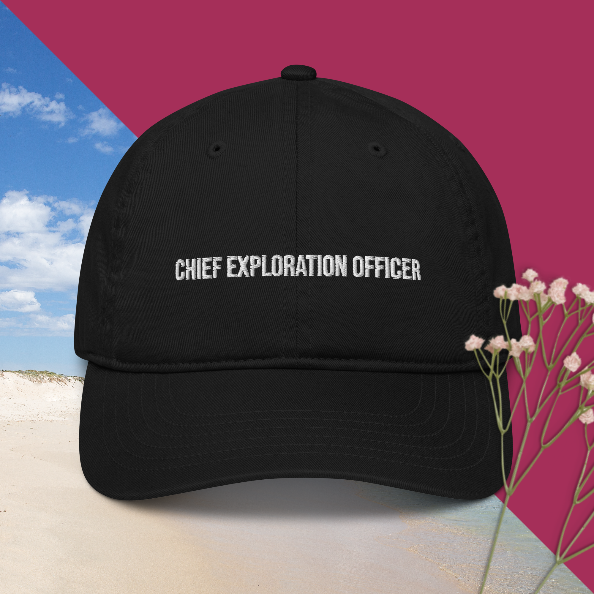 The C.E.O Hat: Chief Exploration Officer (Adult size)