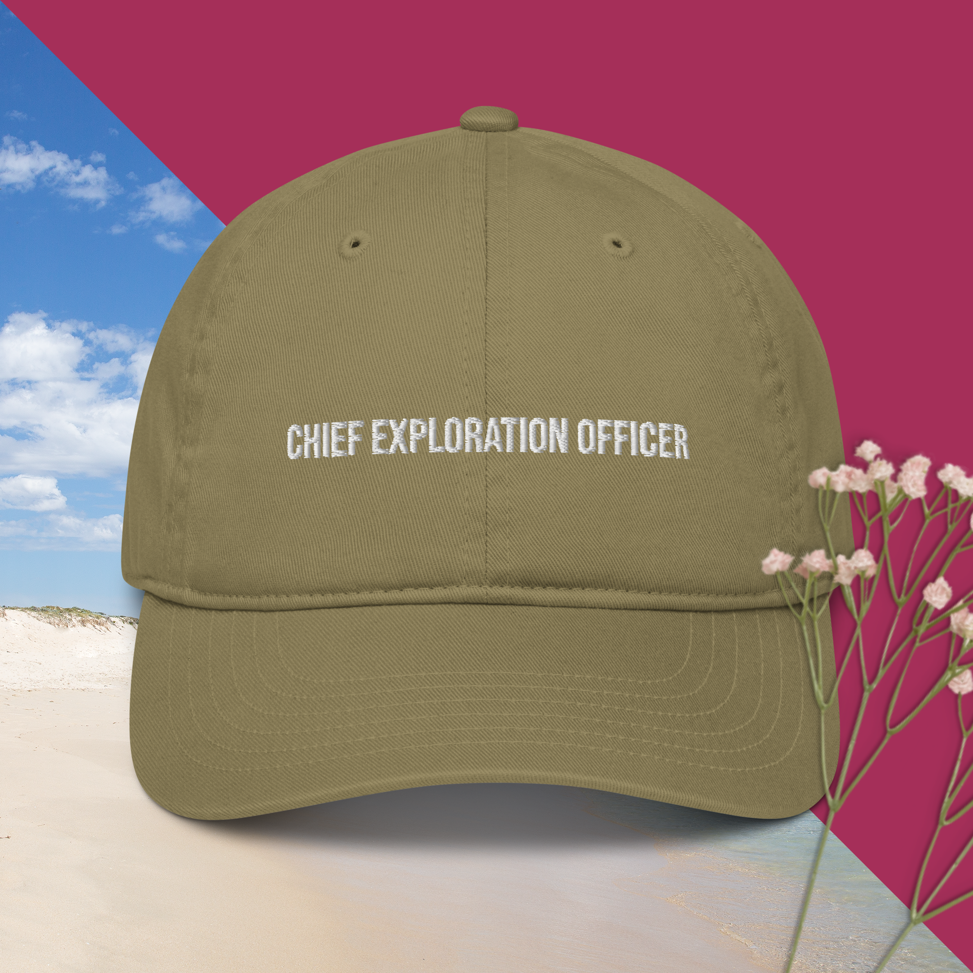 The C.E.O Hat: Chief Exploration Officer (Adult size)