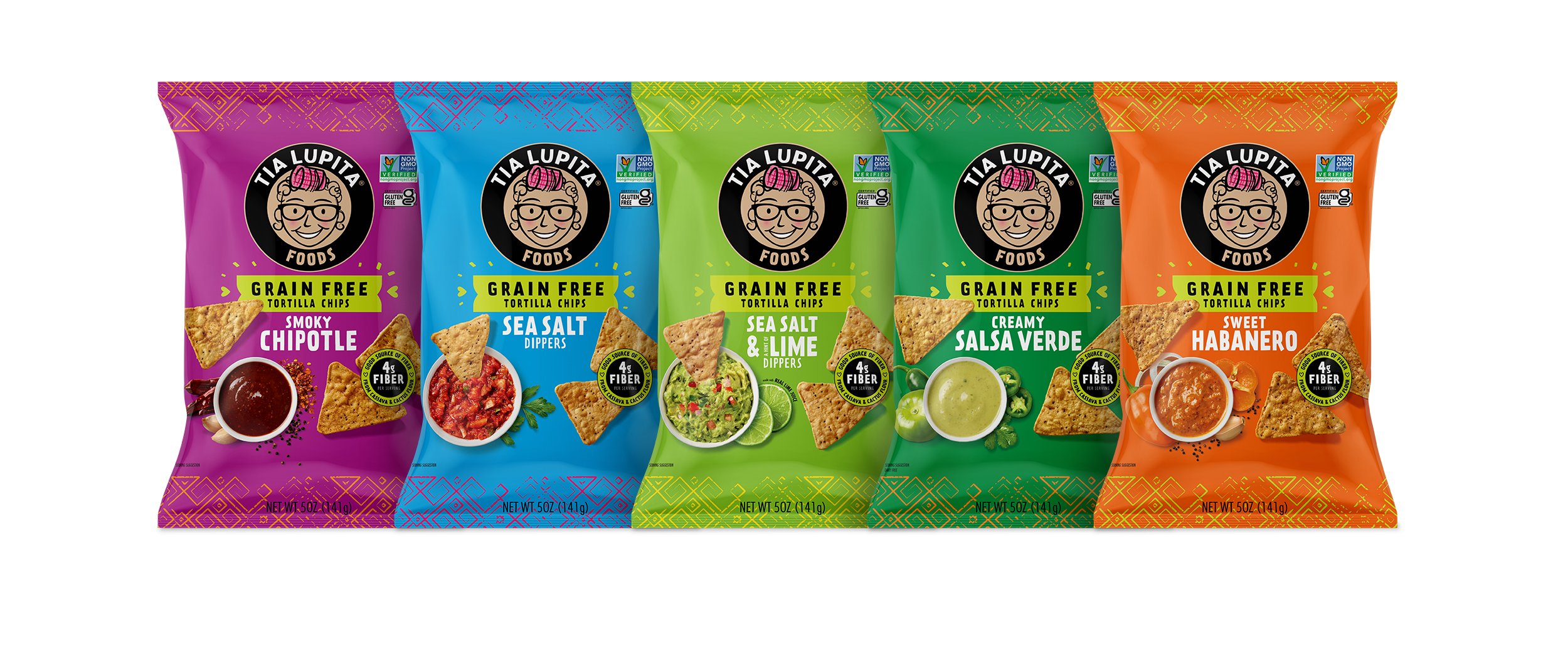 Striking, simple color coding system for flavor