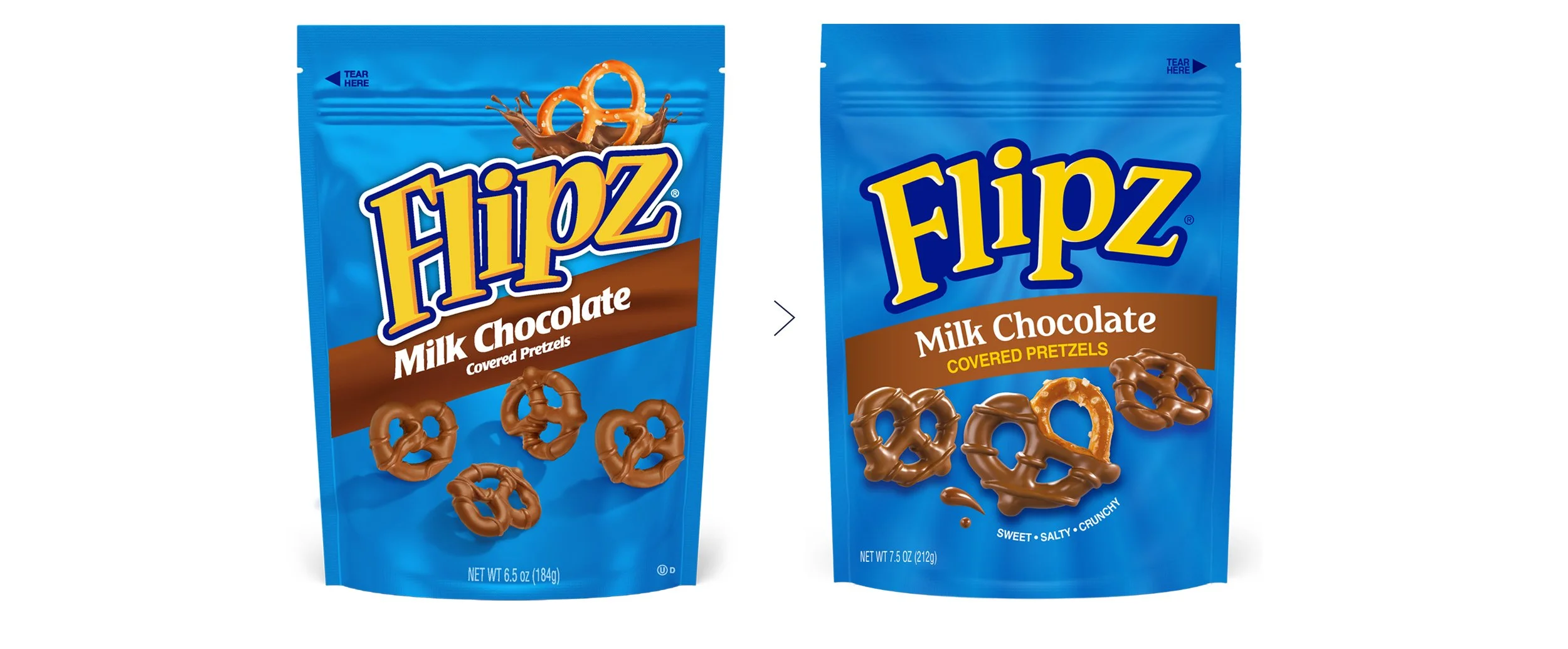 Built shelf impact and brand memorability