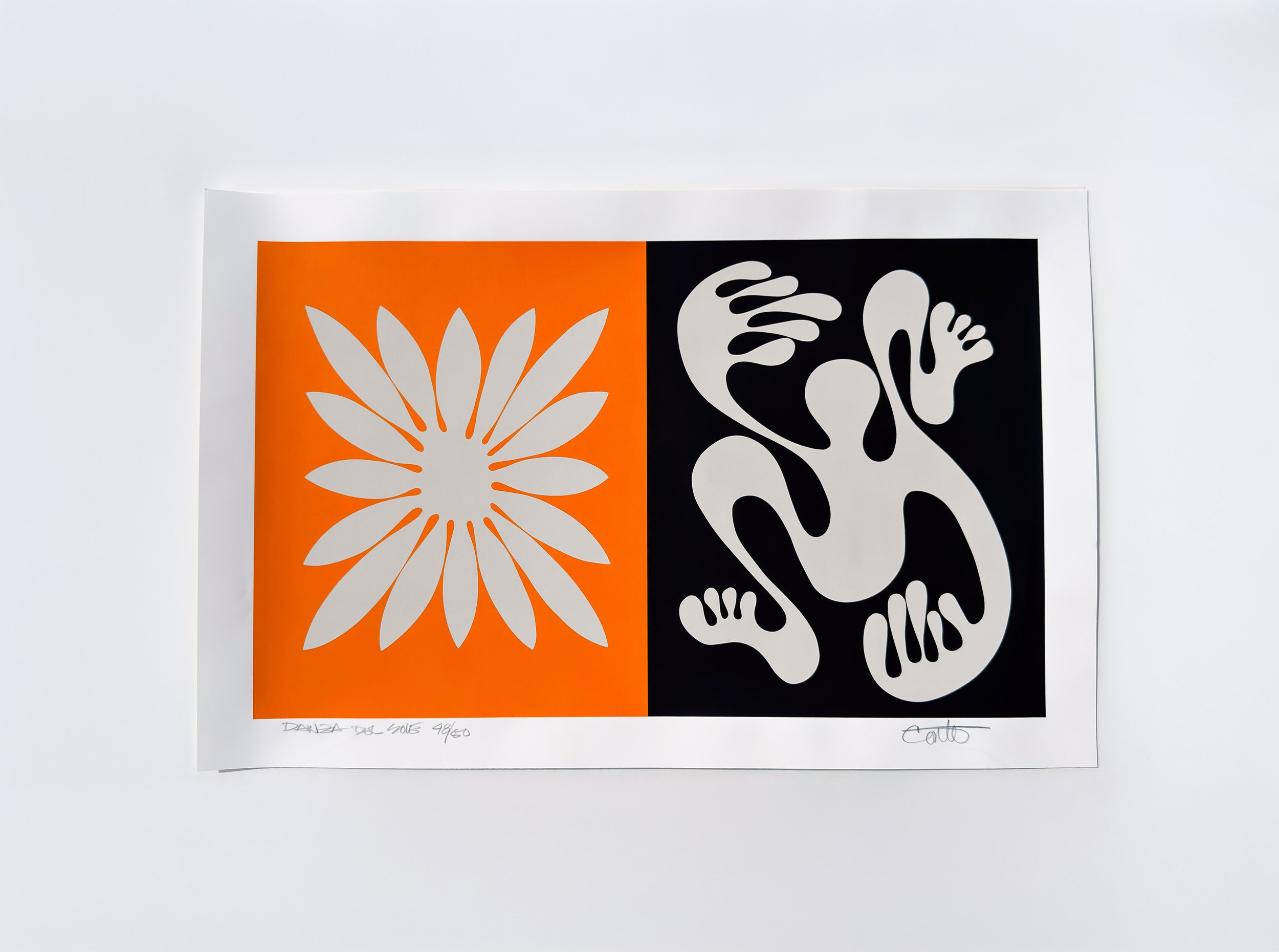 Danza Del Sole - Limited First Edition Silkscreen Print