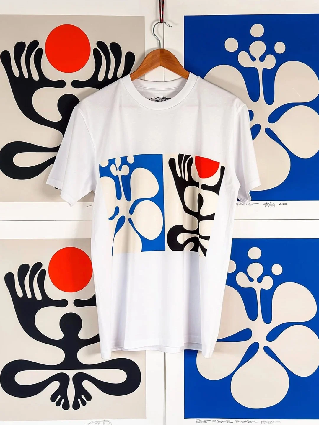 Blue Flower Rise Tee - Limited First Edition