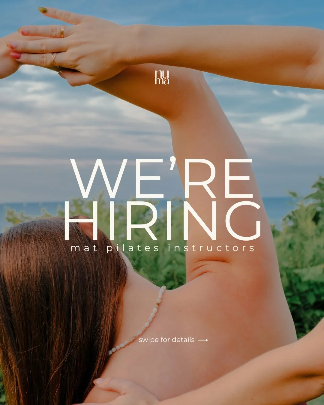 we&rsquo;re hiring 💌 

we&rsquo;re looking for experienced mat instructors who are passionate about pilates, intentional about the movement experience they curate, and excited to be part of building something from the very beginning🦋

if this sound