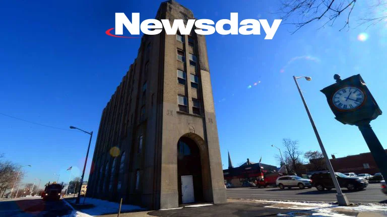 The Plaza West Bank building at the corner of North Grove Street and Sunrise Highway in Freeport on Thursday, Jan. 30, 2014. Photo Credit: Newsday / Alejandra Villa