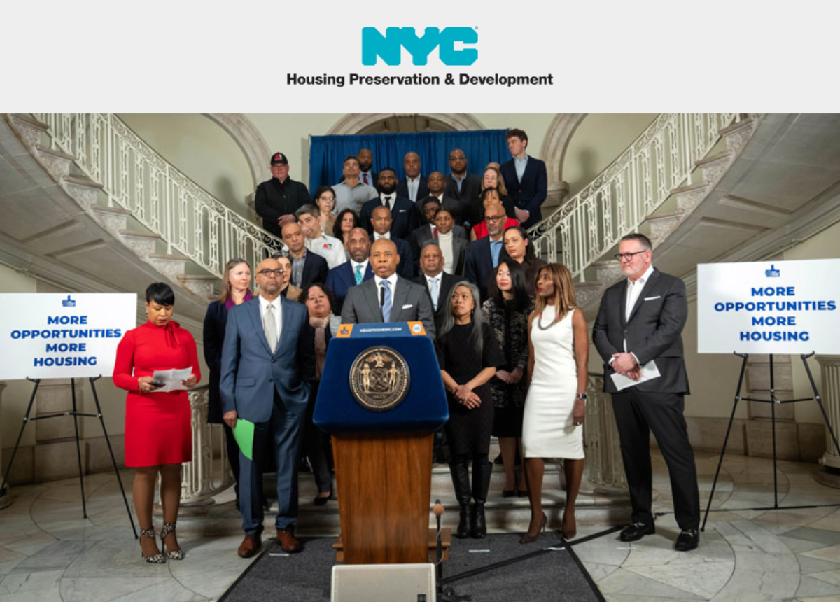 Mayor Adams Announces $50 Million Initiative to Reduce Barriers and Support Minority-Owned Developers to Build More Affordable Housing