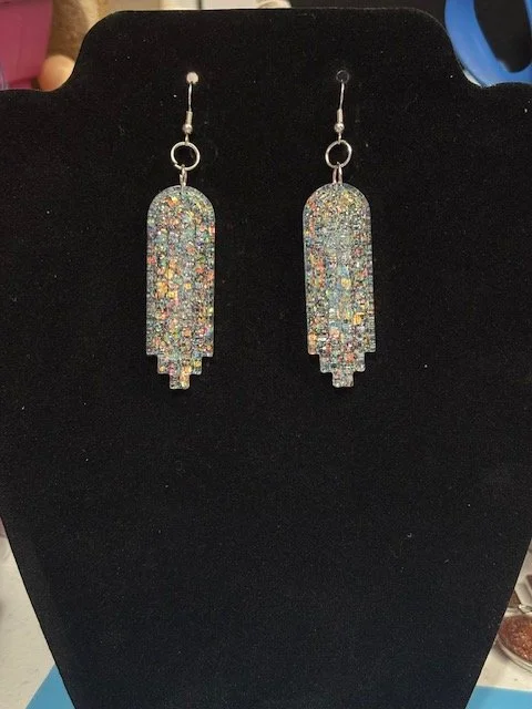 Mosaic Dream Drop Earrings