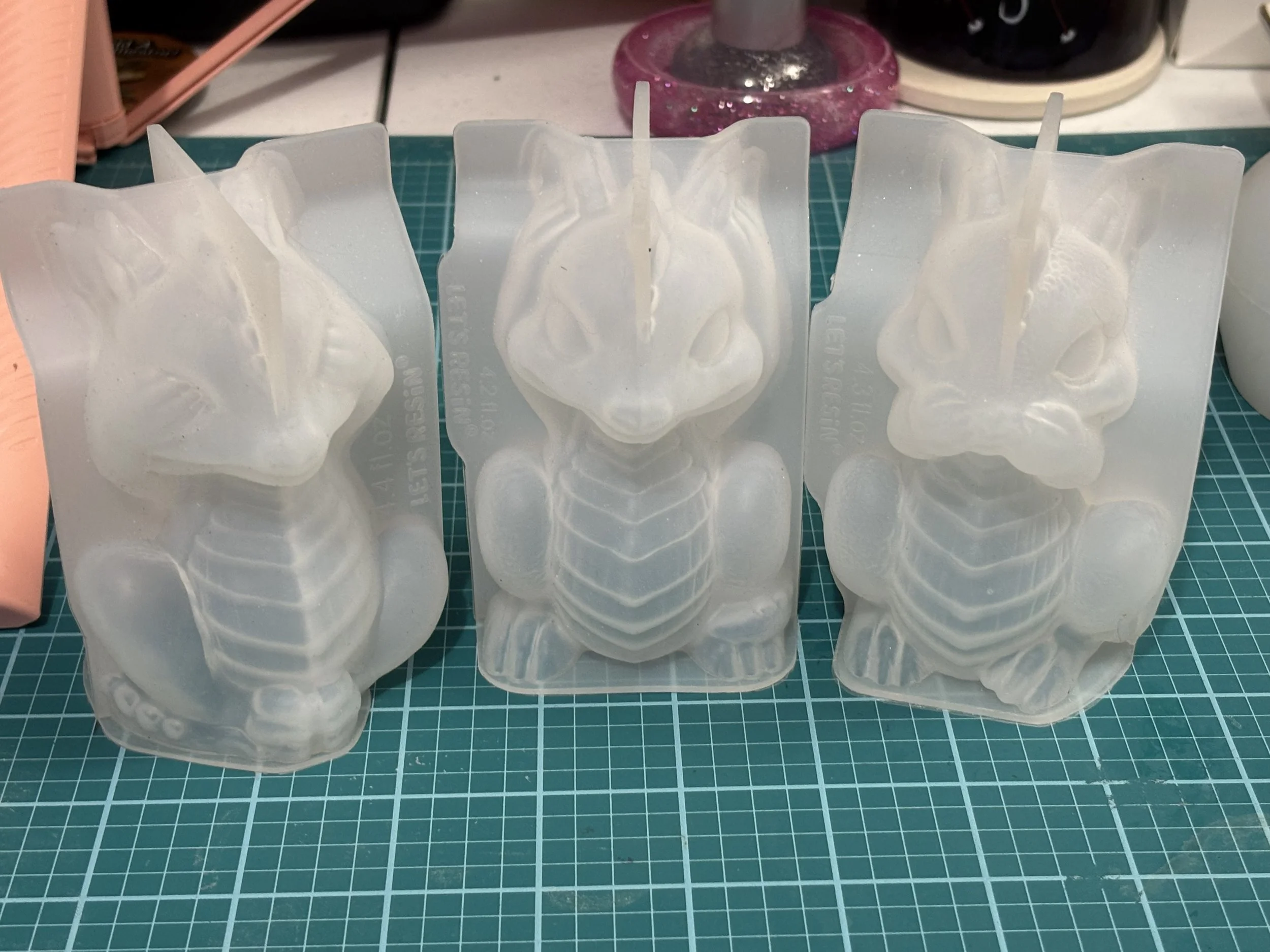 Custom Made Dragon Trio