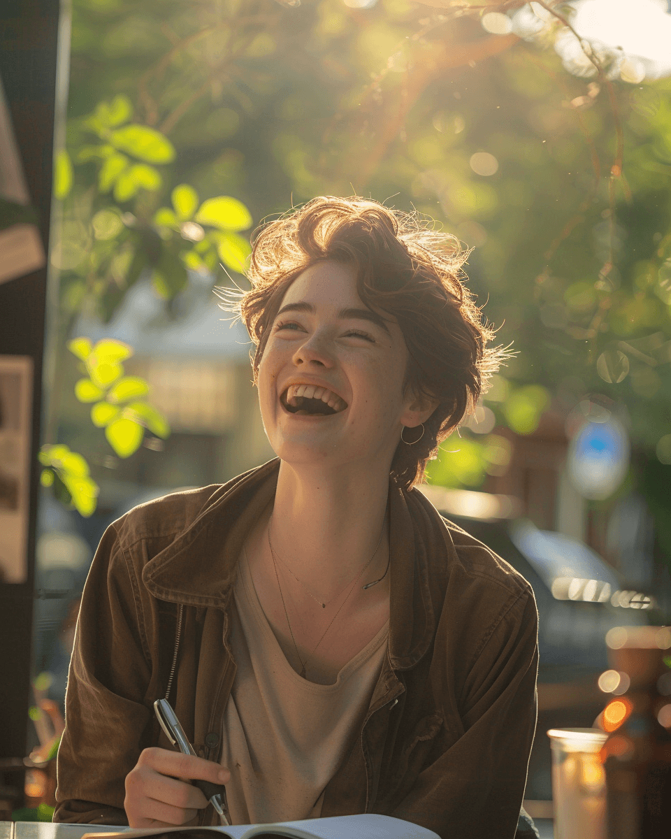 Person feeling grounded and clear after completing life transitions therapy at Rhythm Wellness New York