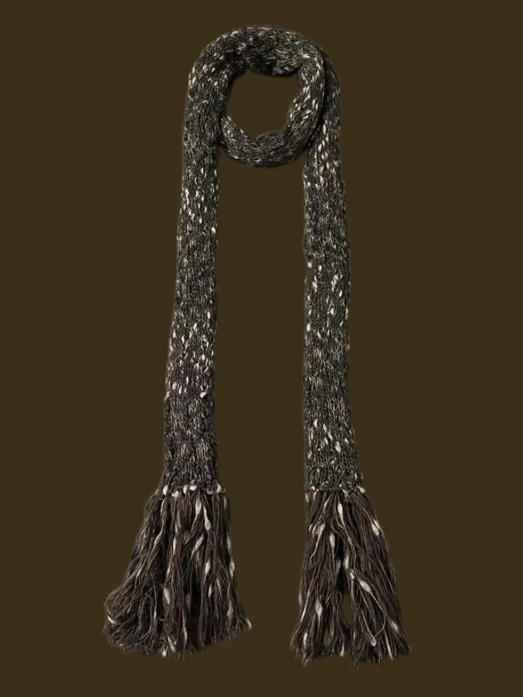 Seaweed Bobbled Scarf