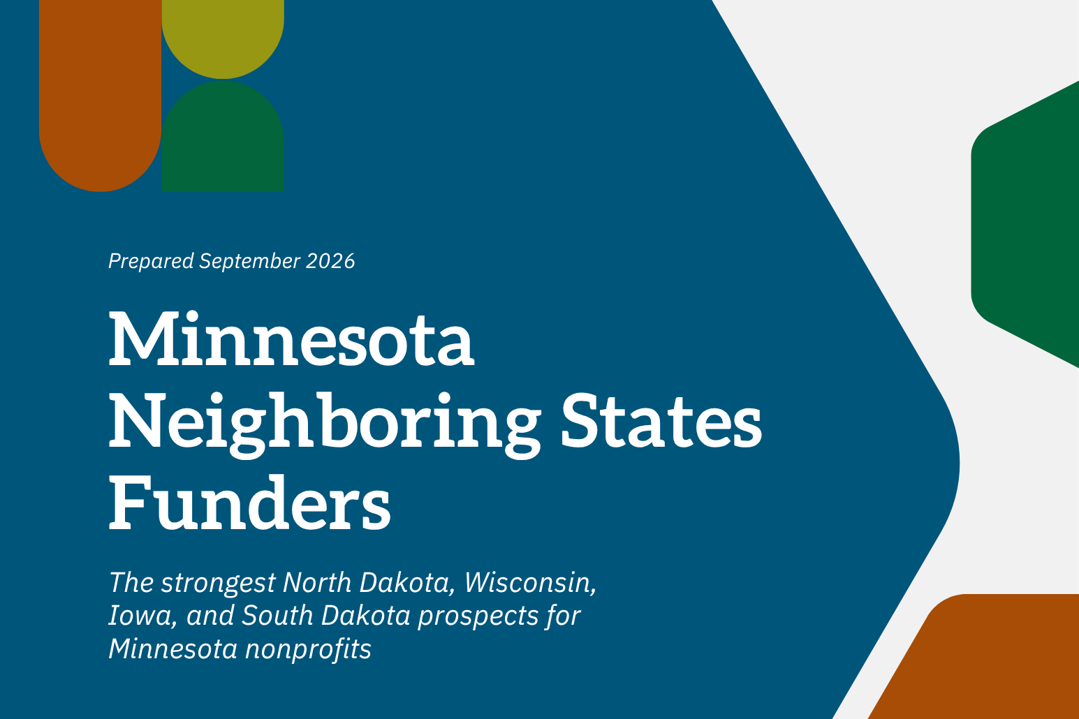 28 Neighboring-State Funders for Minnesota Nonprofits