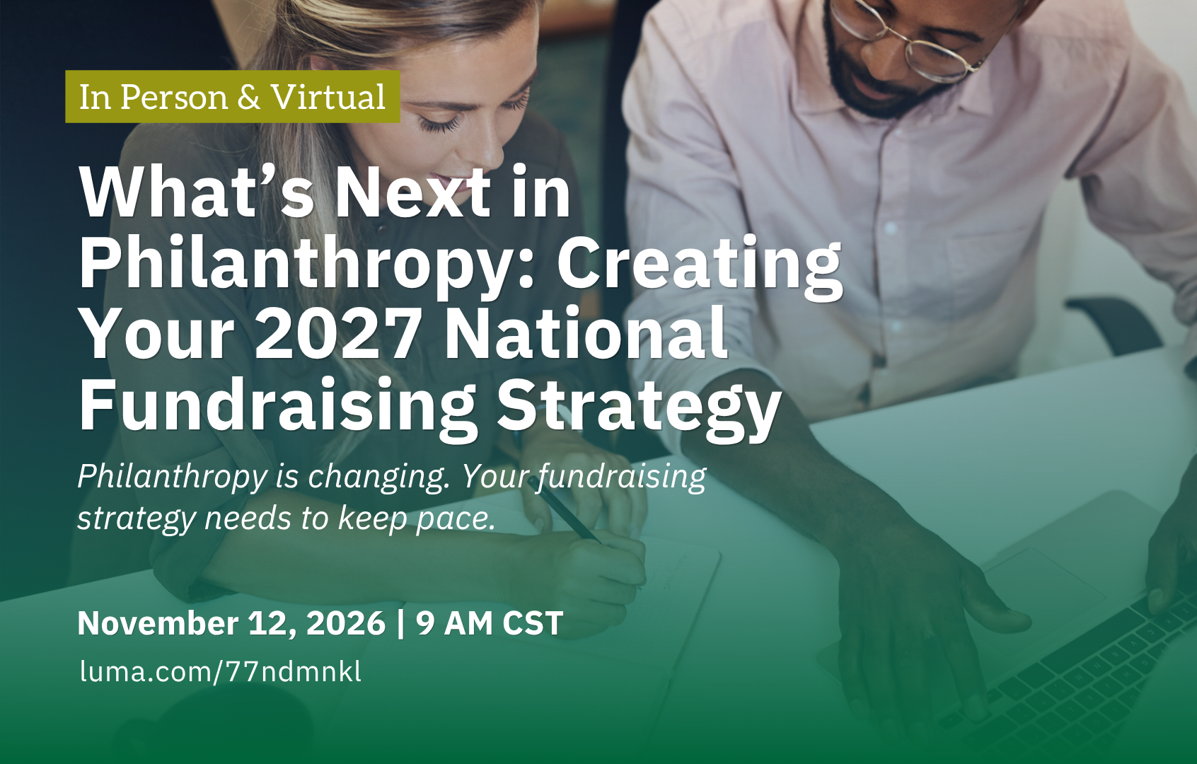 Seven Reasons to Attend What’s Next in Philanthropy (Nov. 12)