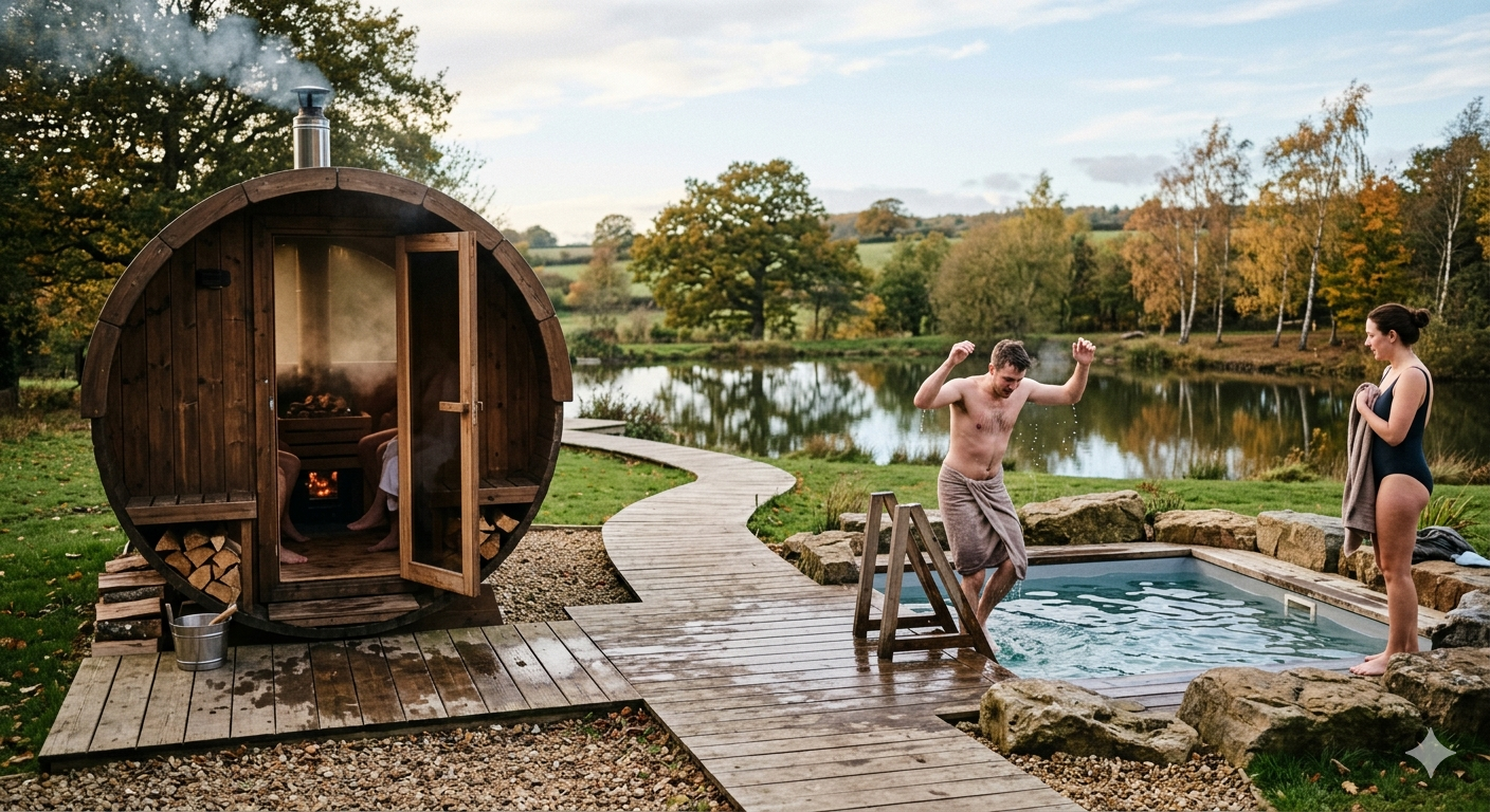 Sauna vs Ice Bath: What’s the Difference (And Why You Should Do Both)