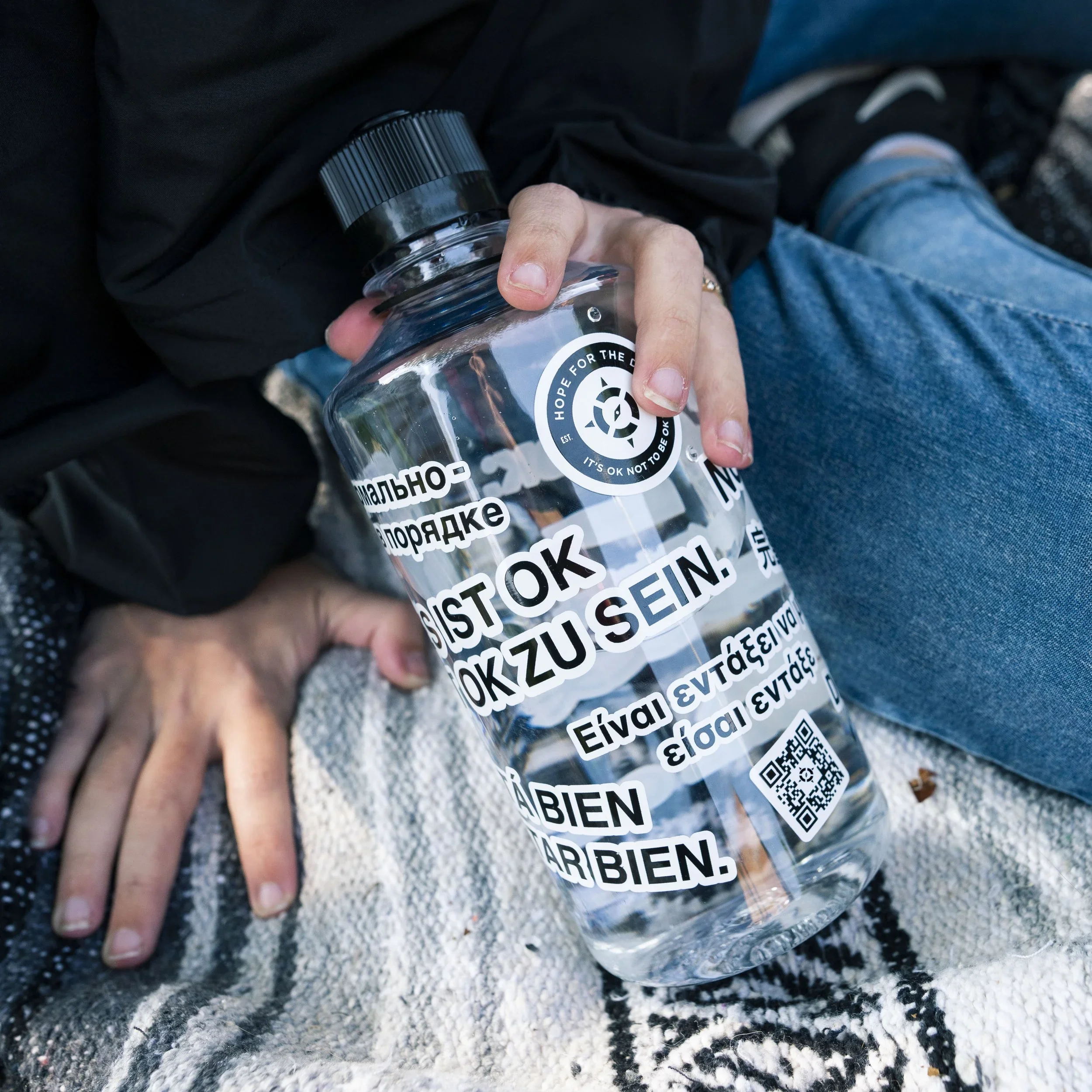 32 oz - Hope is World Wide Nalgene Water Bottle