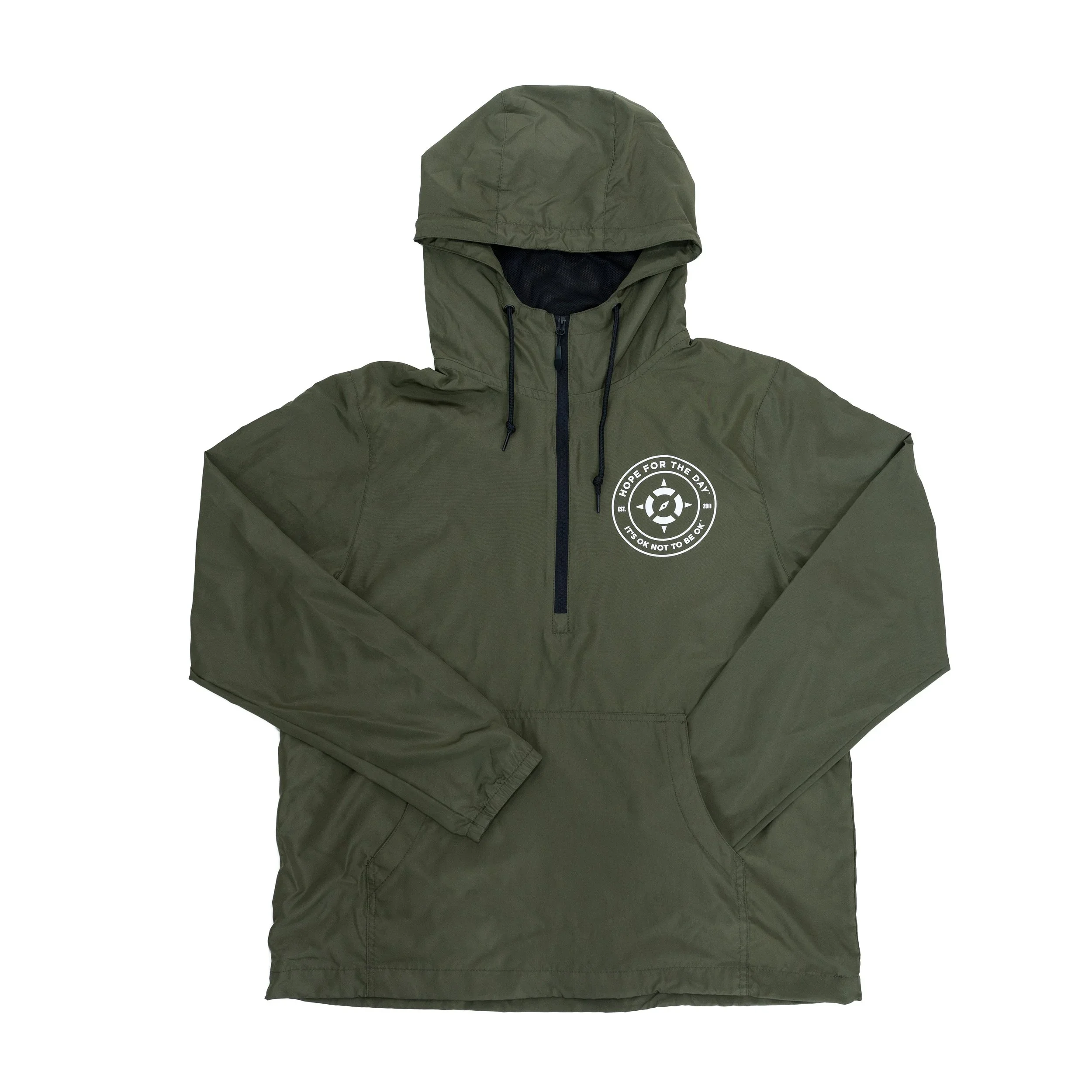 Have Hope - Army Green Windbreaker