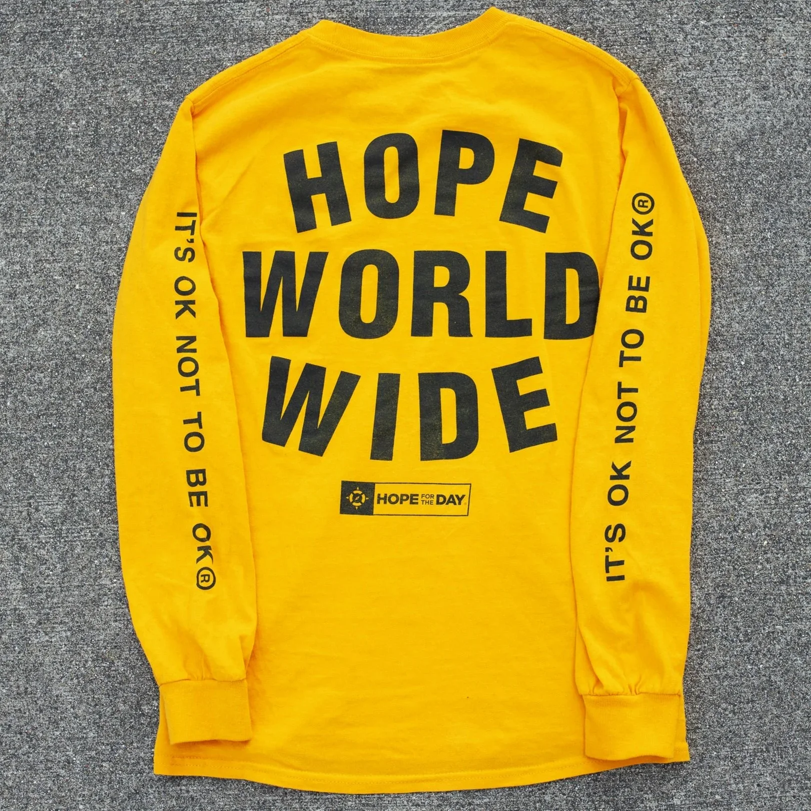 HOPE WORLD WIDE - Yellow
