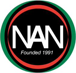 The NAN logo featuring a black circle with a red and green border, the bold white letters 'NAN' in the center, and 'Founded 1991' written underneath.