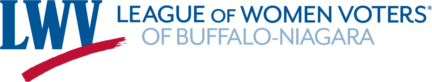 Logo for the League of Women Voters of Buffalo-Niagara