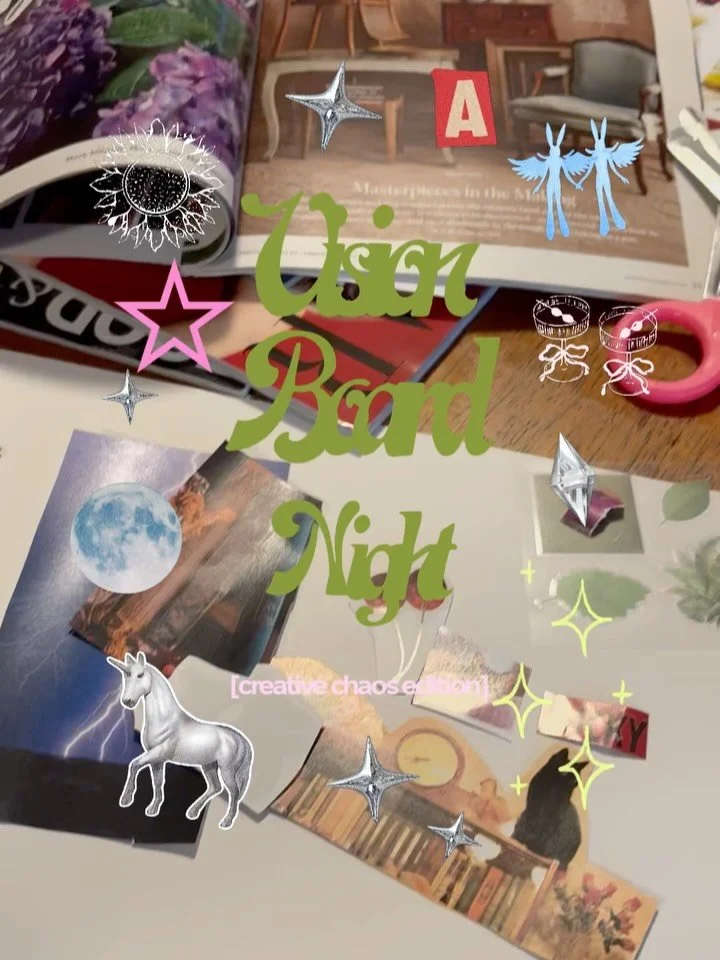 ✨not to be dramatic but
getting adults to craft on a thursday night
might be my greatest achievement✨
.
#visionboardparty #scissorsandglue #craftingtherapy