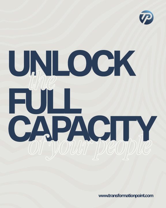 Executive Coaching Instagram Post that says Unlock the Full Capacity of Your People