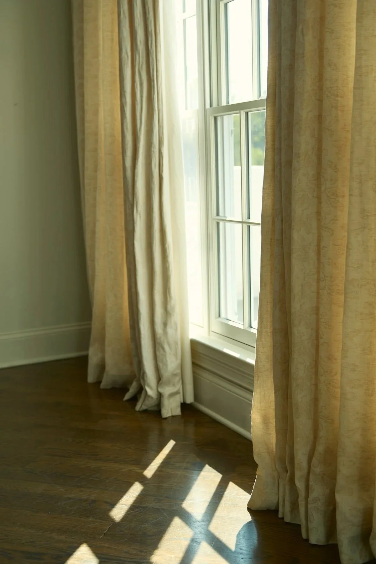 Inside a Nashville home after our moving company packed their belongings