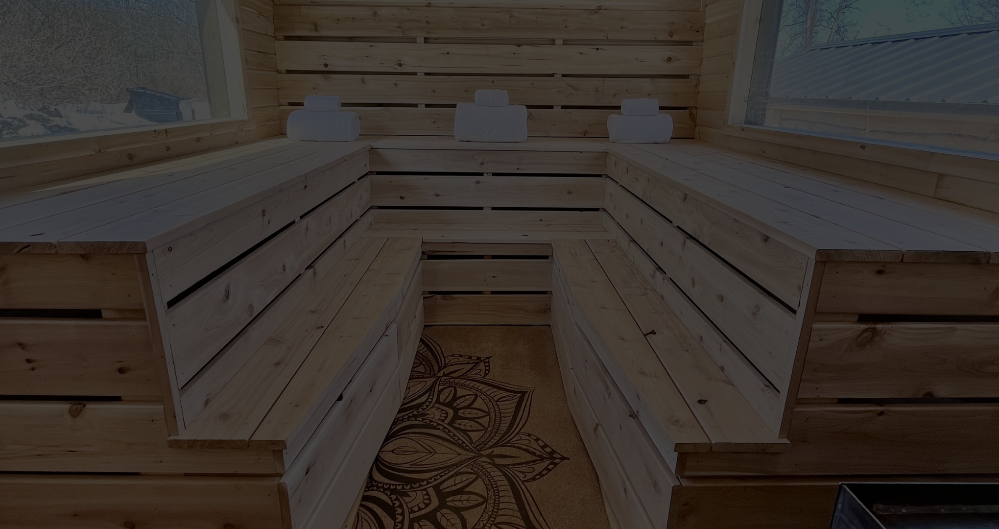 Picture of mobile sauna
