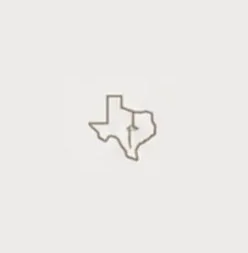 Outline map of the state of Texas