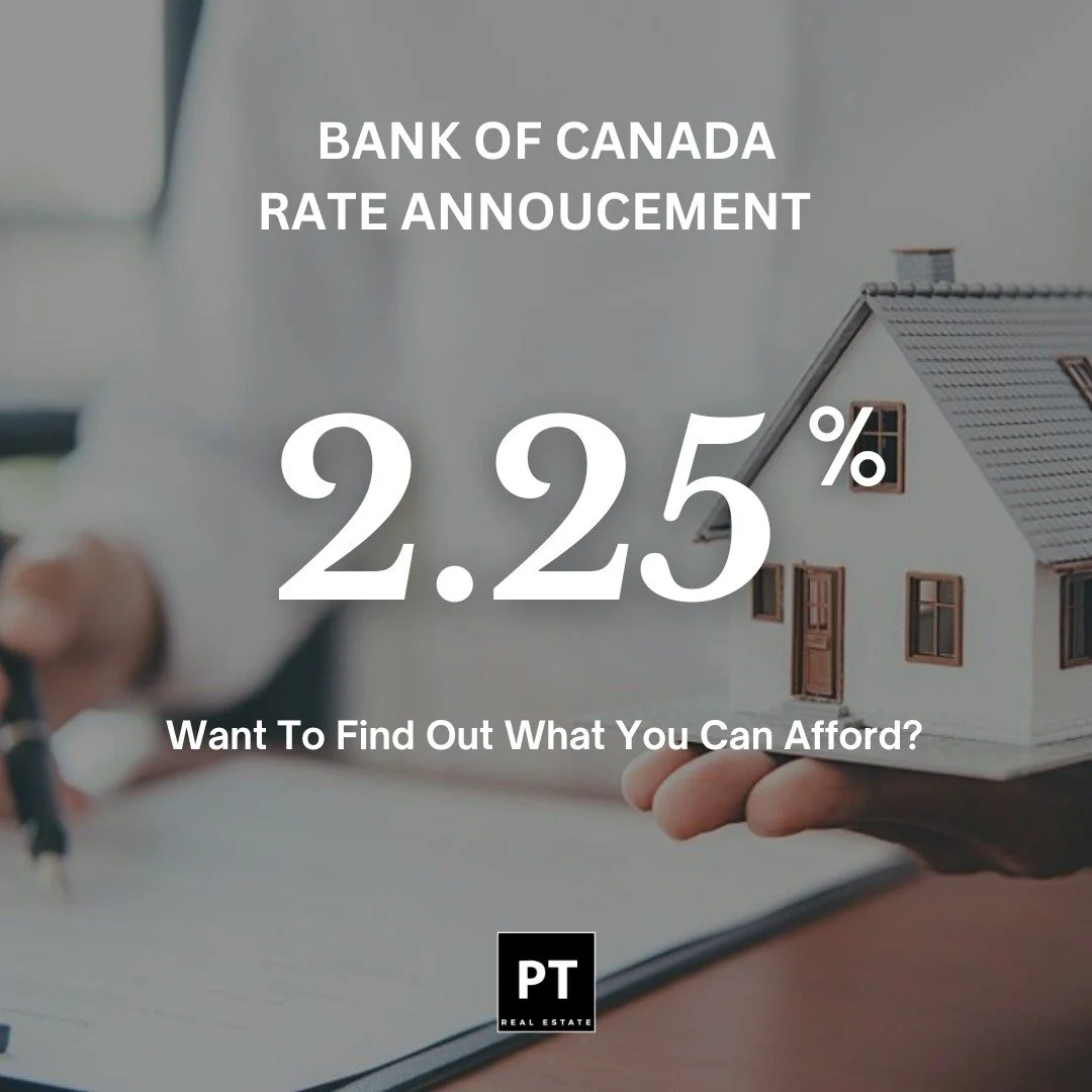 🏦 The Bank of Canada has released its latest rate decision this morning &mdash; and in line with expectations, the overnight rate is holding steady at 2.25%.

📉 So what does this mean for you right now?
&bull; Variable mortgage rates remain unchang