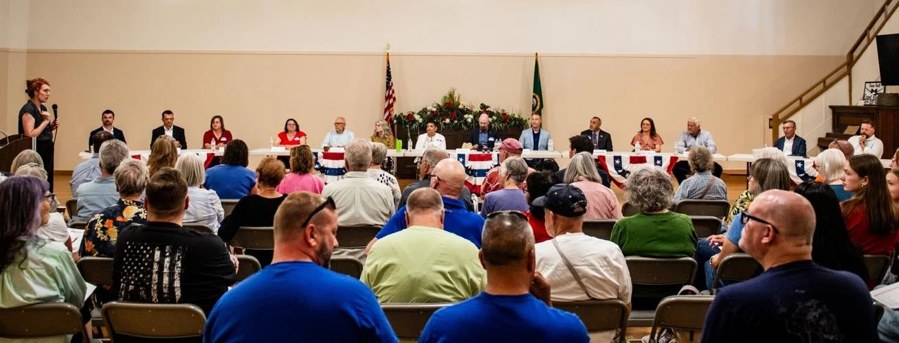Local Candidates Answer voter questions at publilc forum in waitsburg