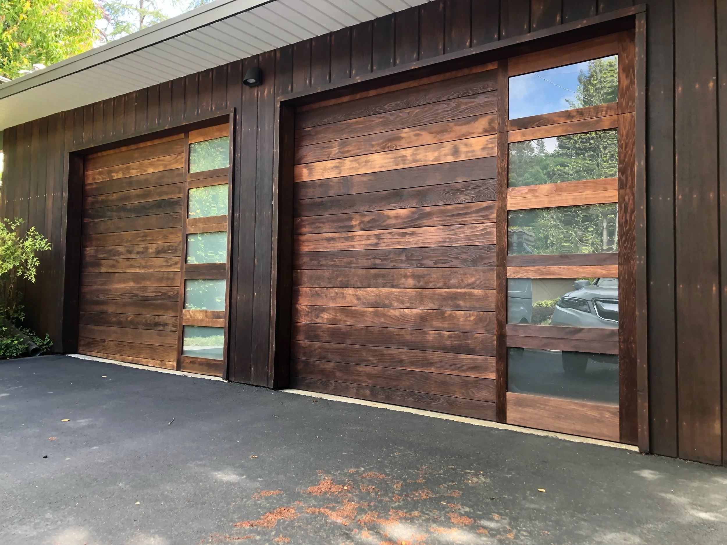 2 car garage door Hybrid