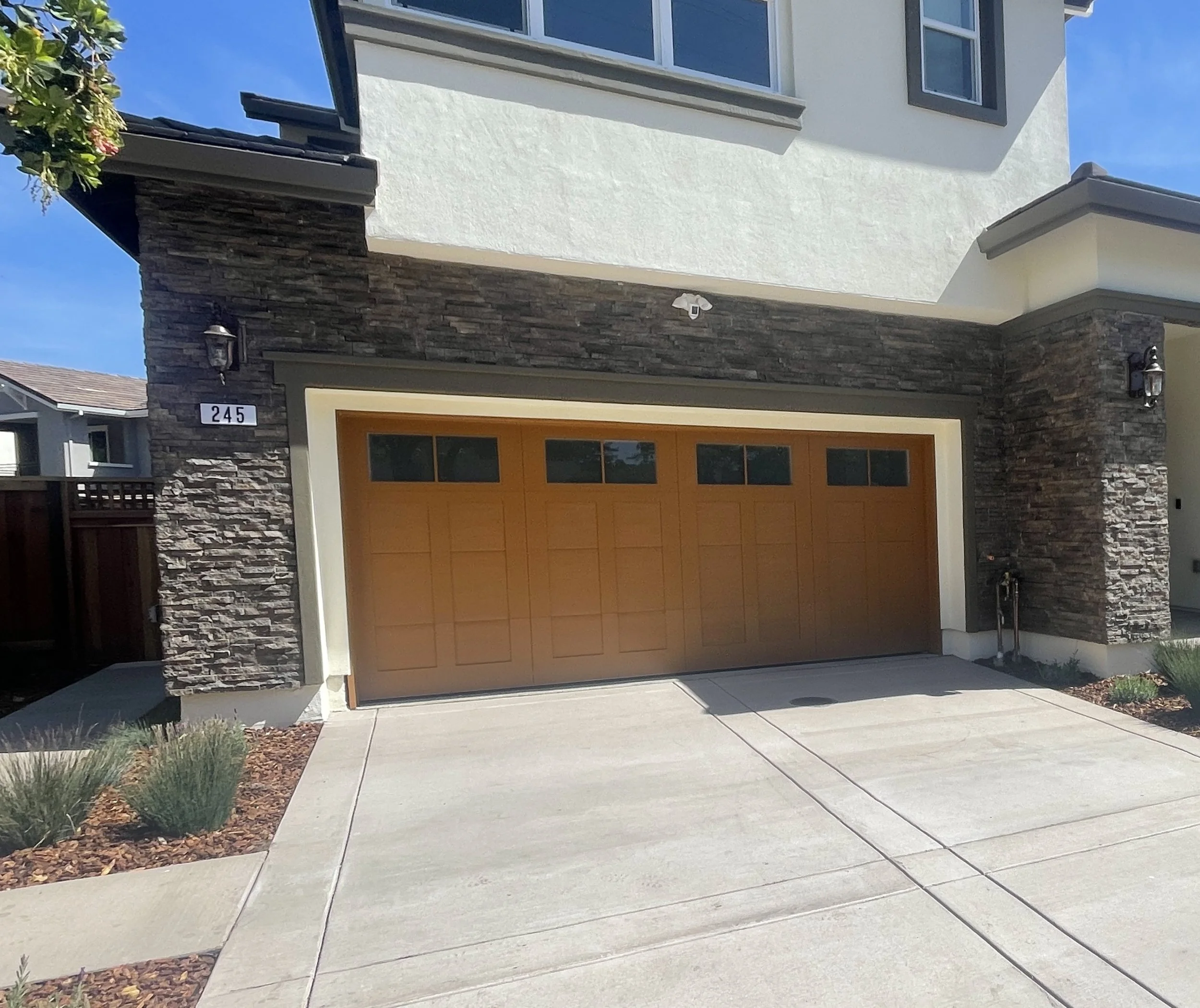 2 car garage door Hybrid