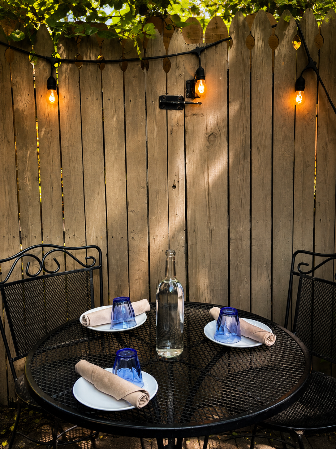 table, donkey and stick - best date night patios