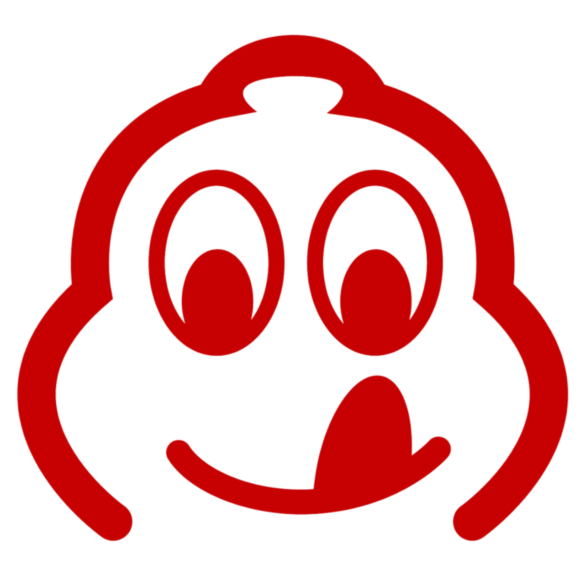 Red Michelin logo bib gourmand Table Donkey Stick.