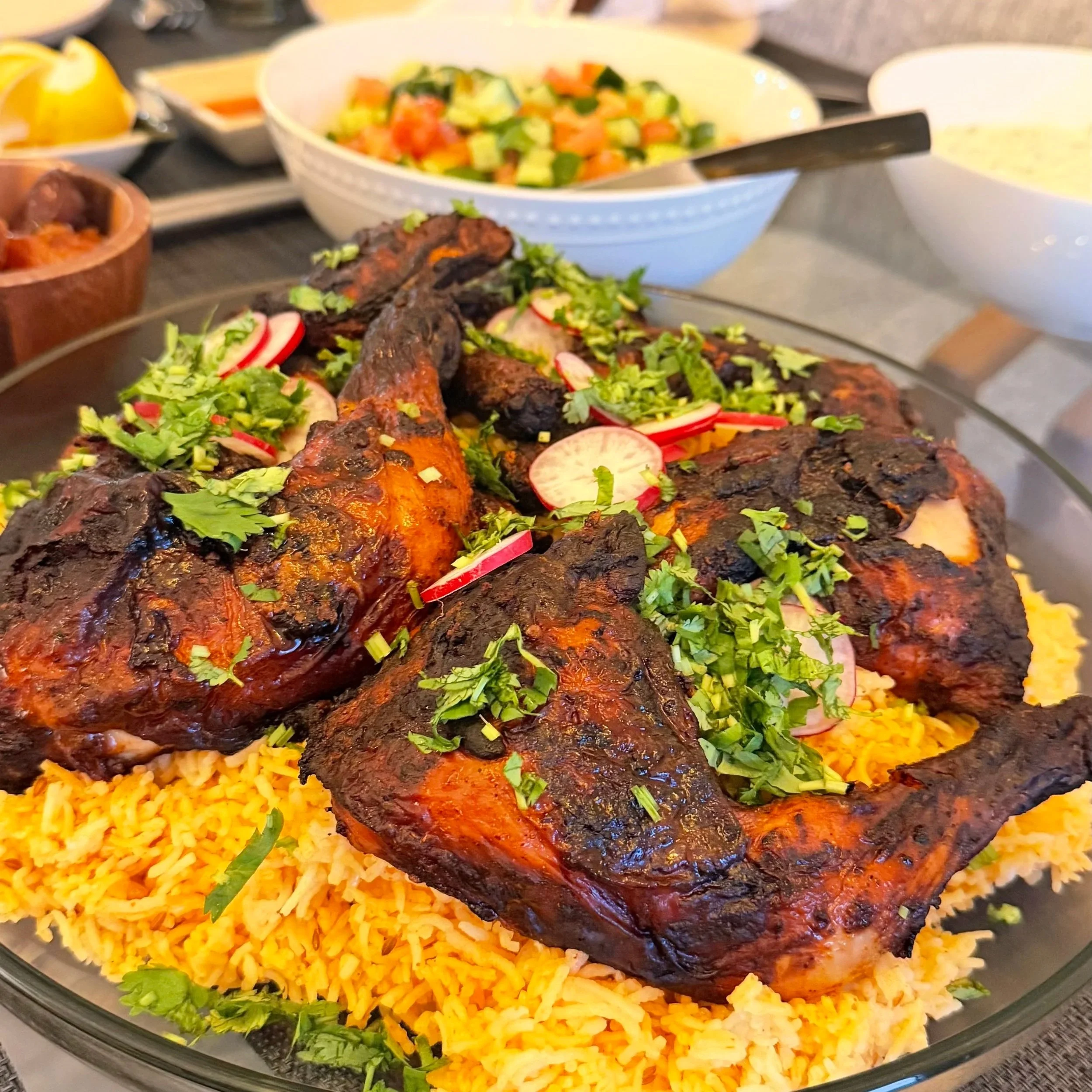 Chicken Tandoori &amp; Rice