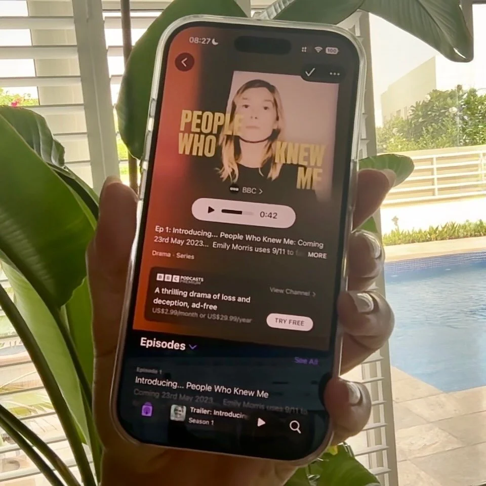 I listened to The People Who Knew Me a while ago and still haven&rsquo;t found another podcast that hooked me the same way.

Suspenseful, emotional, and incredibly well done.

Definitely worth the binge.

Review live on the blog.