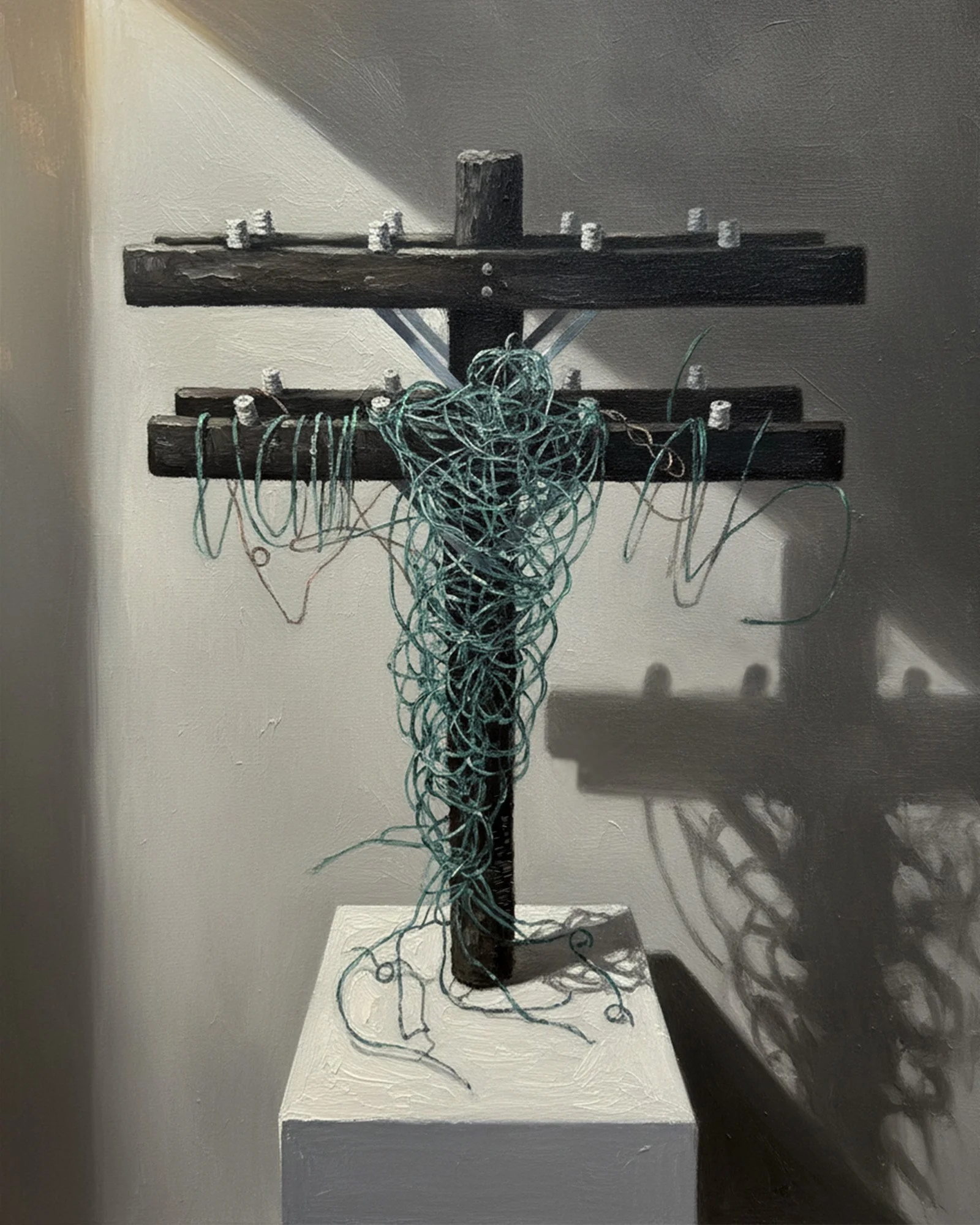 Telecross, Digital print 2025. 