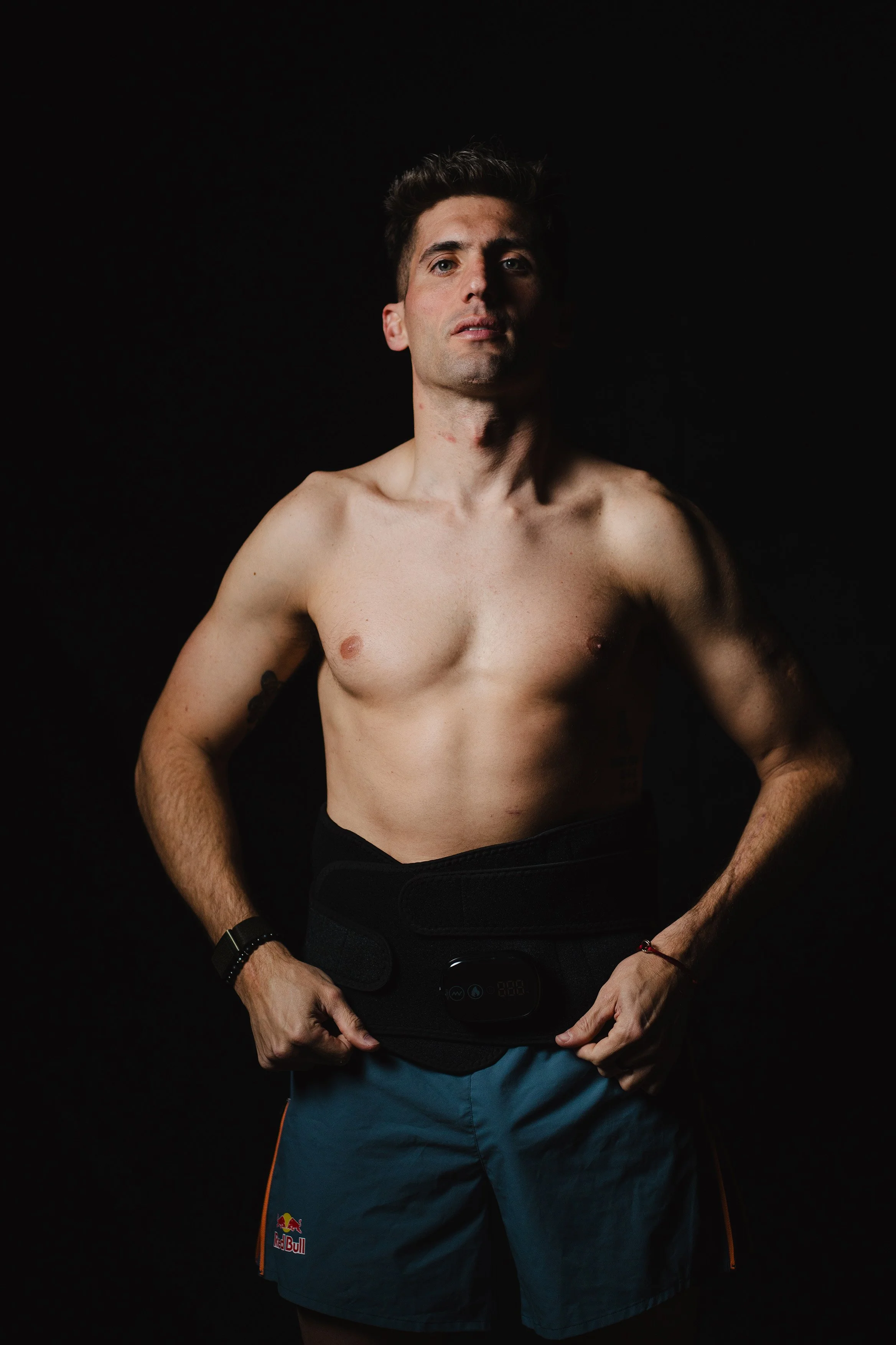 Luciano Benavides, Piloto ganador del DAKAR, usando Boss Heat de Boss Recovery para recuperar.