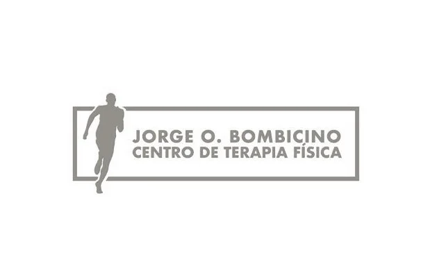 Logotipo del centro de terapia física  Jorge O. Bombicino
