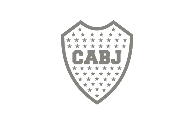 Logotipo Boca Juniors en gris