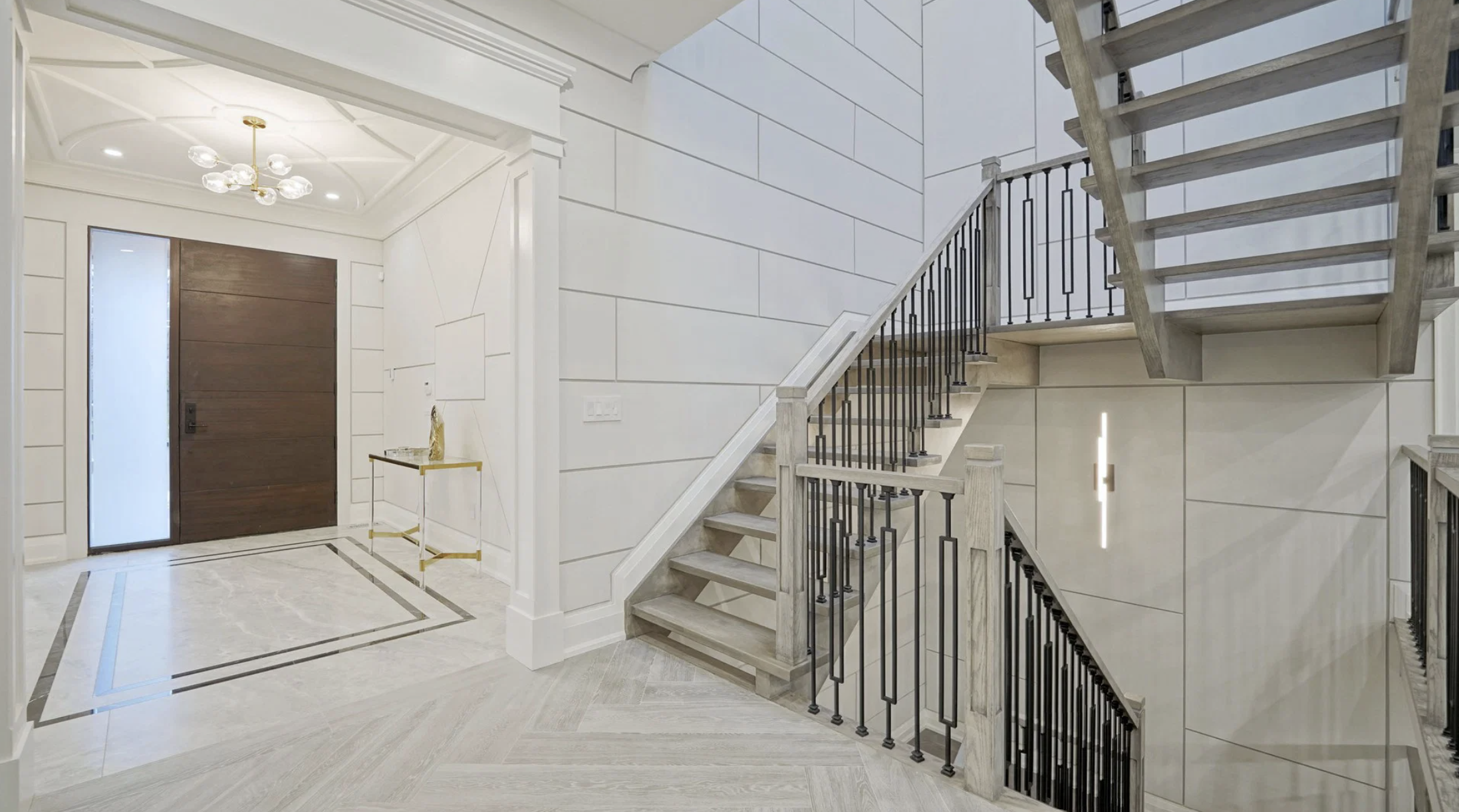 Foyer With Stairs
