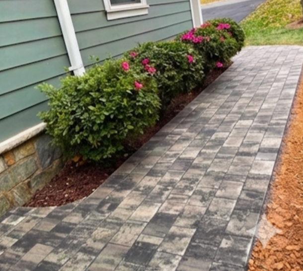 Hardscaping walkway