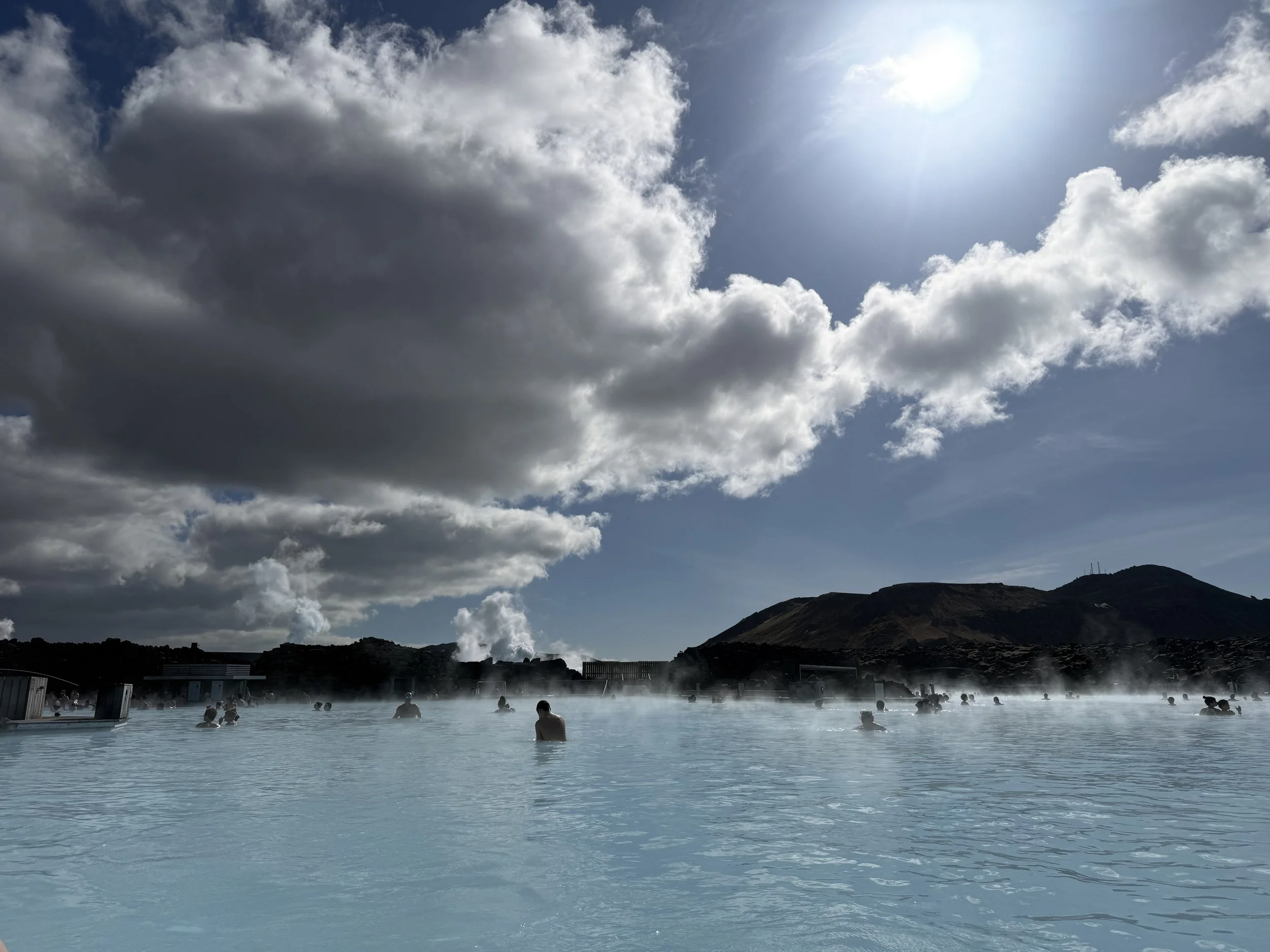 A picture of our time at the Blue Lagoon.