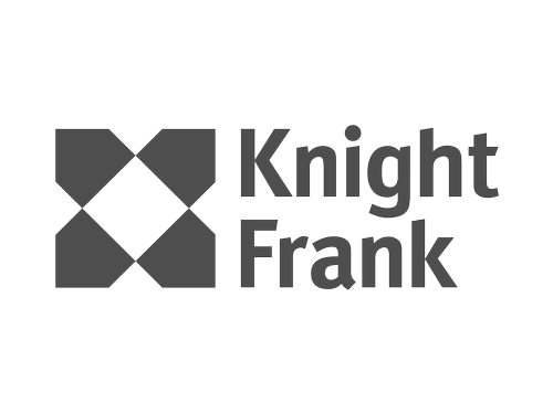 Knight Frank Logo with geometric shapes