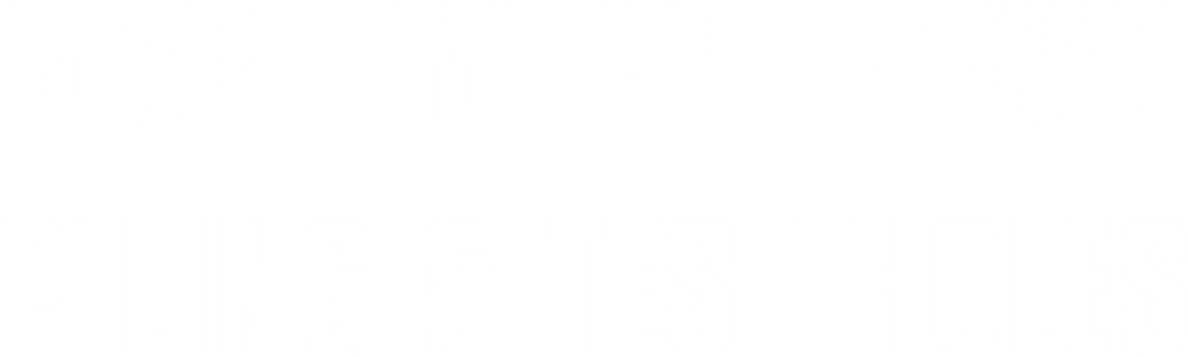 Black background with white text reading "MARITIME HYDROVAC PILING & TEST HOLES."