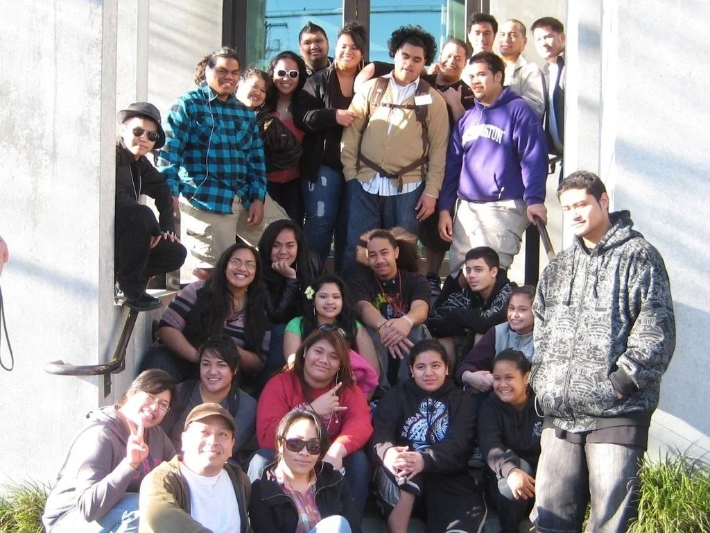 A group photo of Pacific Islanders