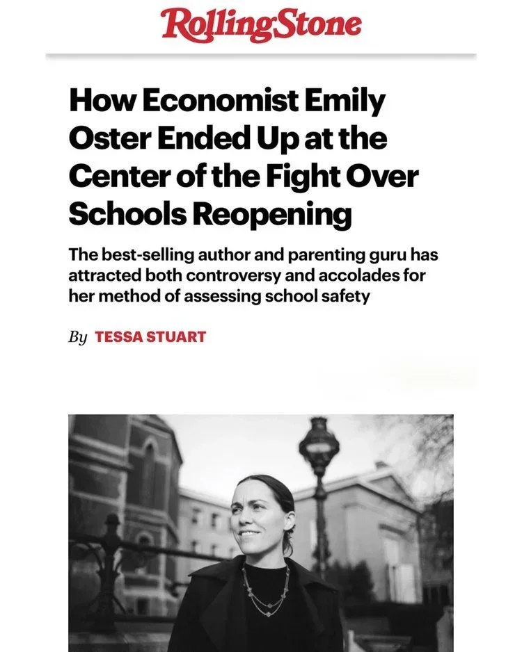 Rolling Stone - Emily Oster